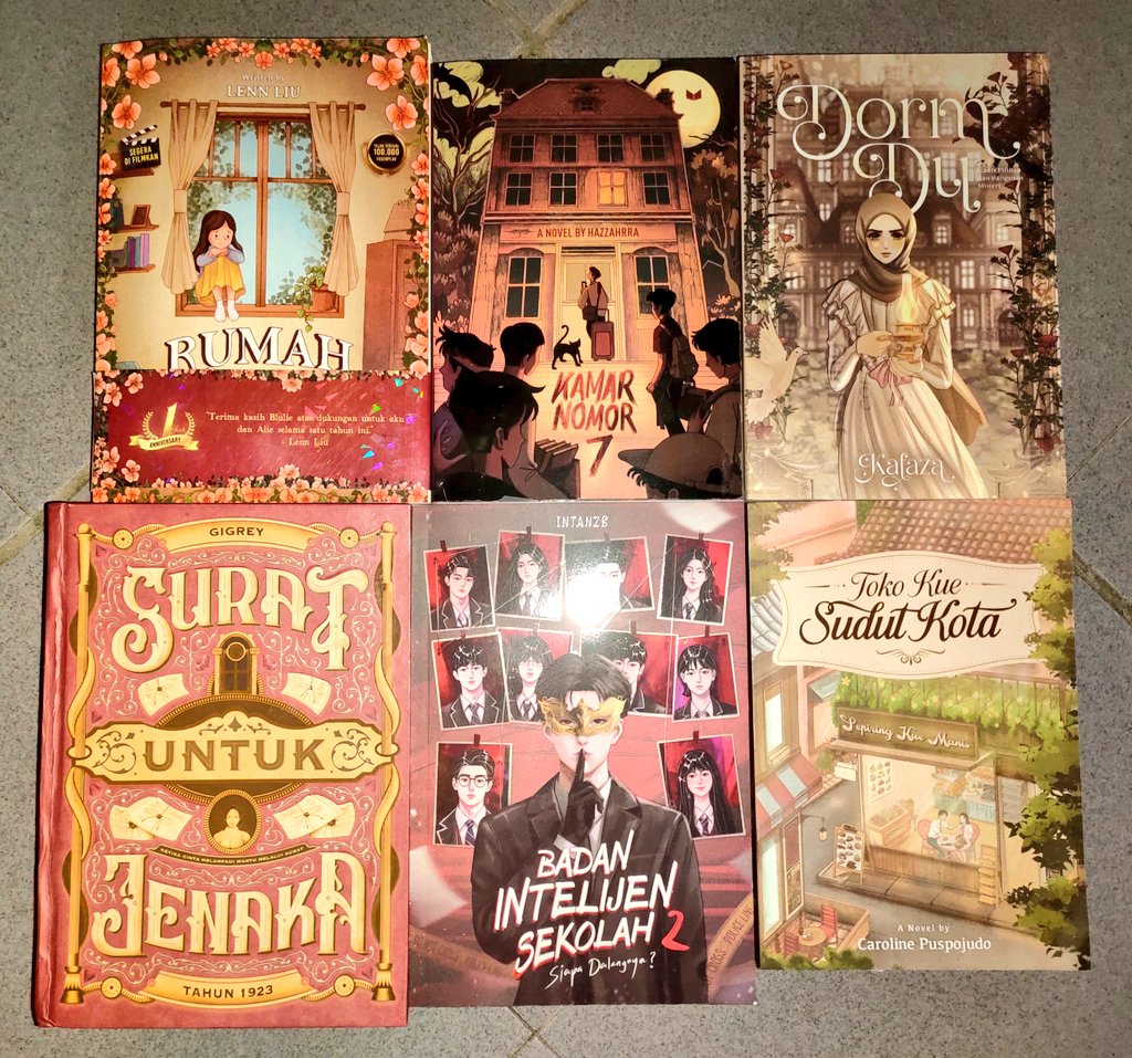 𝒩ara's jual want to sell wts preloved buku novel tweet media