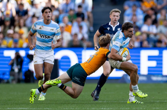 Los Pumas en el #Rugby Championship desde el 2020:

✅4 triunfos y 2 empates ante Australia
✅4 victorias frente a Nueva Zelanda
✅Un triunfo ante Sudáfrica
 
Una locura 
#AUSvARG
Foto: Prensa UAR