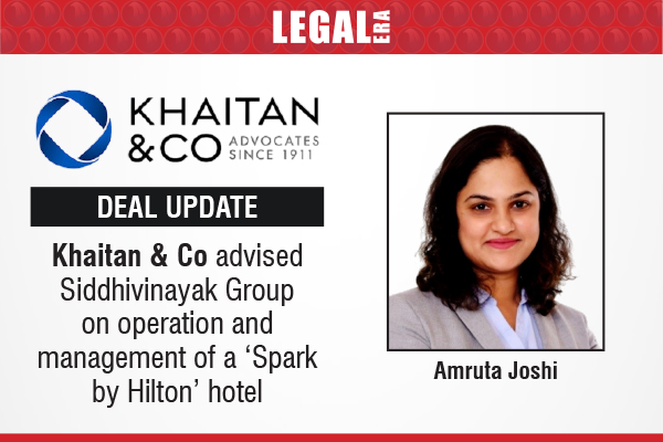 LegalEraGlobal's tweet image. Khaitan &amp;amp; Co Advised Siddhivinayak Group On Operation And Management Of A‘Spark by Hilton’ Hotel

Link to read full News: legaleraonline.com/deal-street/kh…

#KhaitanAndCo #SiddhivinayakGroup #SparkByHilton #HotelManagement #Hospitality #Pune