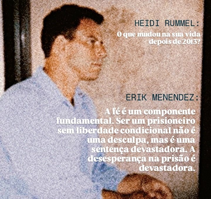 em sua audiência de liberdade condicional, erik esclareceu que as primeiras décadas em que esteve encarcerado, foram as mais difíceis. mas, com sua transferência pra prisão richard j.donovan em 2013, ele decidiu fazer escolhas mais saudáveis.
#JusticeForErikAndLyle 👇🏻