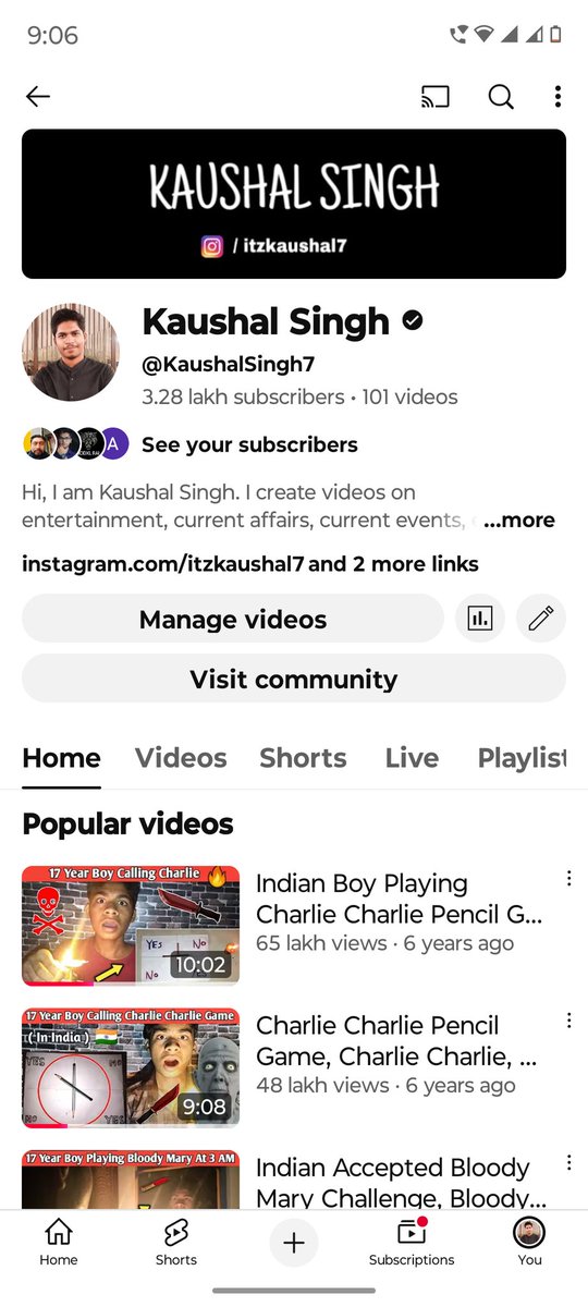 itzkaushal7's tweet image. Any YouTubers in Ahmedabad? Looking for collaboration

#Ahmedabad #Gujarat