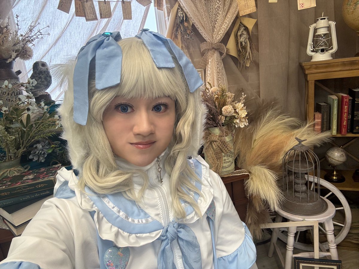 創作コスプレしてましたよん🩵