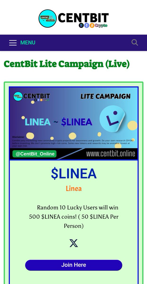 Cryptspice_'s tweet image. All tasks done Sire!
Liked and retweeted. ✅
Telegram joined.✅
Website visited. ✅

@tizzyvegas 
@28blocboy 
@kebsofweb3 
@AremuLagos 
@Tony3sol 

0xd8c275378A60124943287dC39E6FF438bAc96128

#CentBit #LINEA #CryptoCampaign $LINEA #Airdrop #finance #Binance