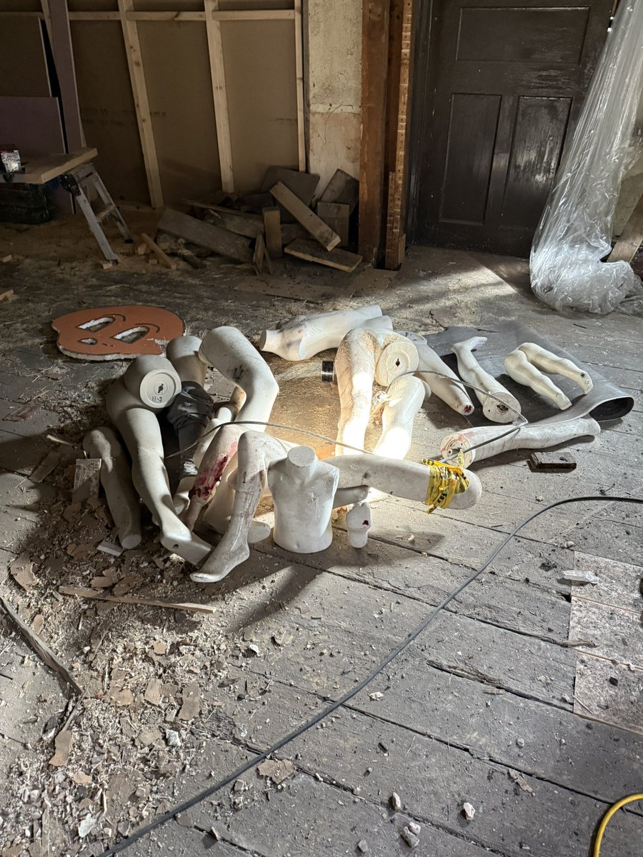 Abandoned. Signs of one of the former uses of a building.