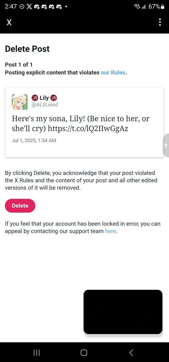 ALilLewd's tweet image. Rip