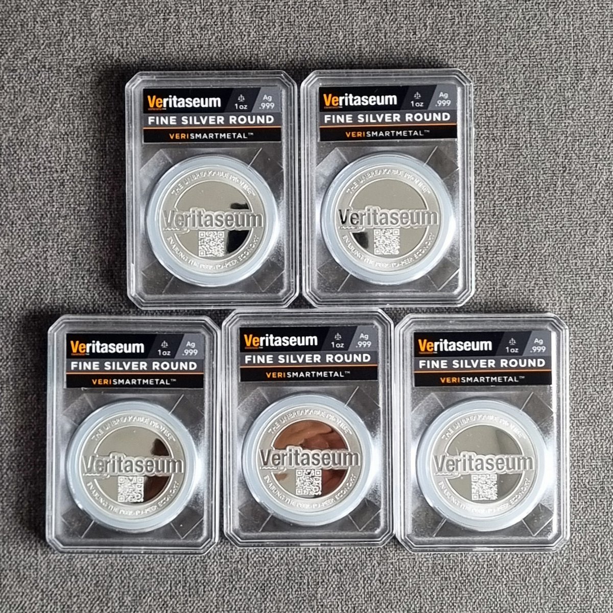 soapboxuncle's tweet image. Greetings from Singapore! The second batch of Veritaseum silver rounds that I had purchased have arrived safely to me. Wishing much success to @ReggieMiddleton and @dao_veri