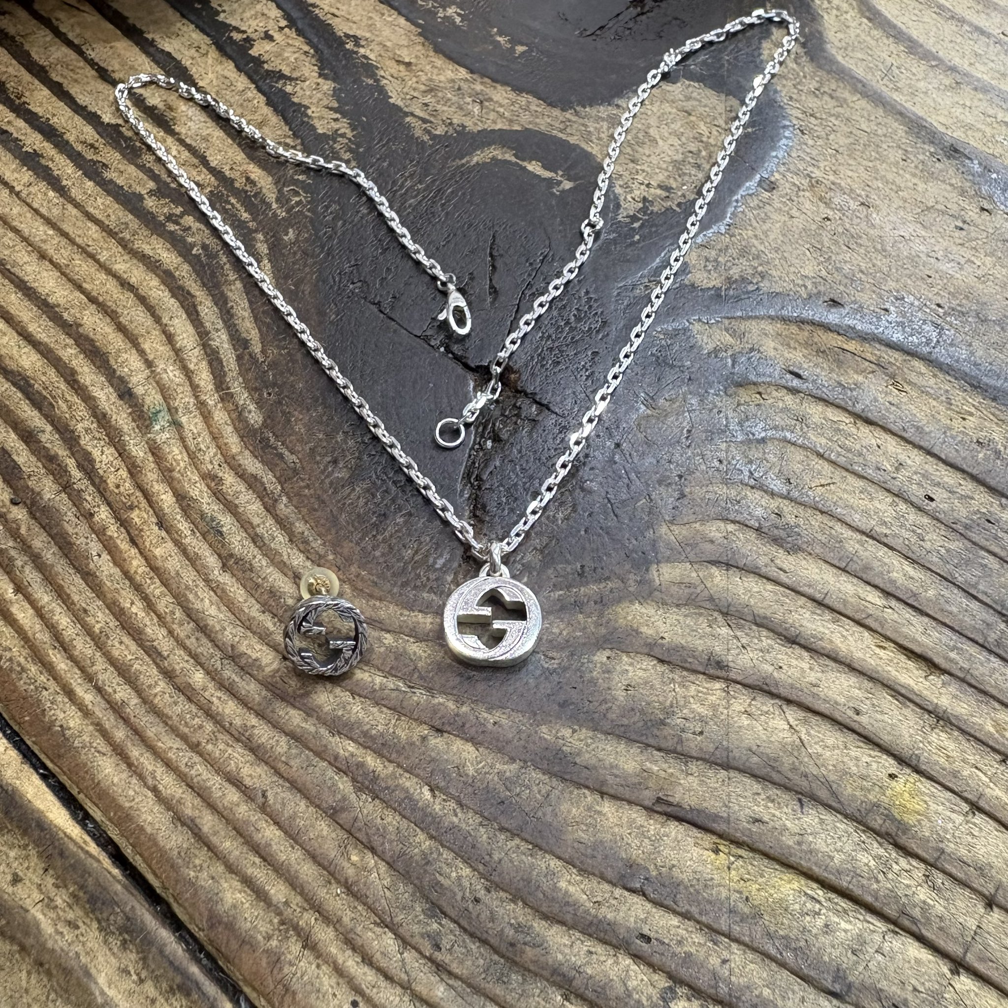 お話し中お譲り先決定 GUCCI ピアス ネックレス