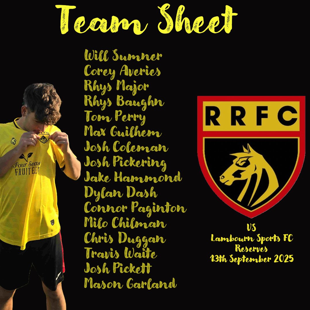 Its Match Day 2 in the <a href="/sdflswindon/">Swindon&District Community FL.</a> Division 1.
Today we welcome <a href="/LambournFC/">LambournSportsFC</a> reserves to <a href="/NalgoSports/">Nalgo Sports & Leisure</a> .
We kickoff today at 2.30.
Again, a tough job to pick the matchday 16, but here is who we have gone for.
If your in the area, please come support the lads.

#uptherovers