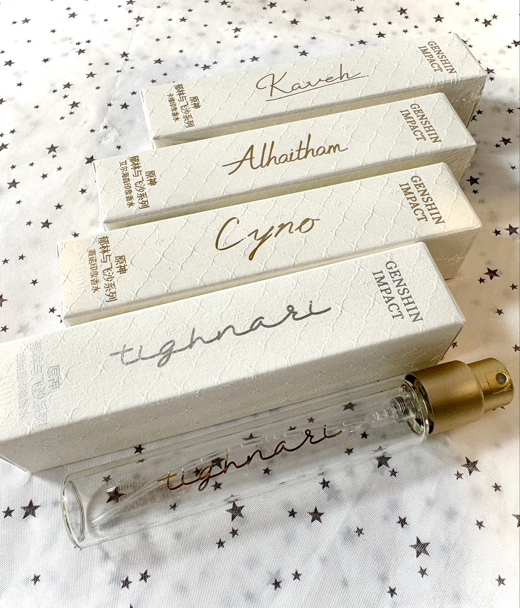 商品紹介》#原神 郁林与飛砂シリーズ フレグランス 💚BOX 6,600円(税込