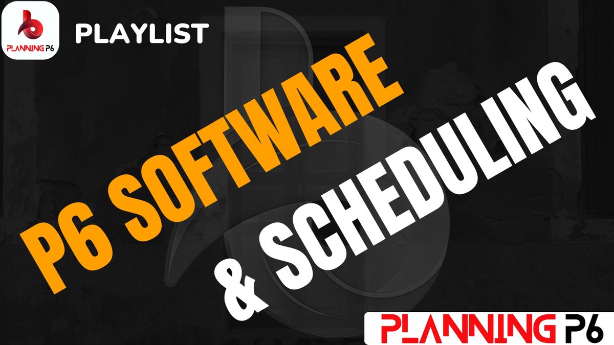 Planningp6's tweet image. P6 Software & Scheduling, a playlist created for planning engineers, schedulers, and project controls specialists who want to deepen their practical Primavera P6 skills.
youtube.com/playlist?list=…
#PrimaveraP6 #PrimaveraP6Tutorial #PrimaveraP6CompleteProject #ProjectScheduling