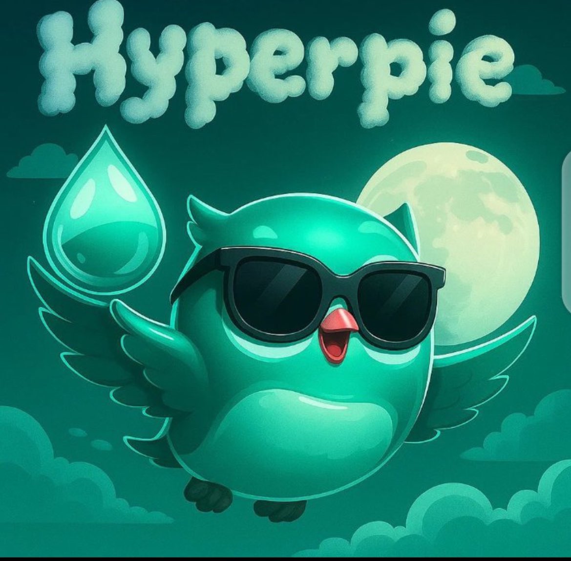 hyperpie isn’t just another meme dex. it’s a full on ecosystem where staking, trading, launching, and even yapping can earn you real rewards.

here’s how it works:

– stake $hype to start earning drops  
– refer others and get 10% of their meme drops  
– buy meme coins on