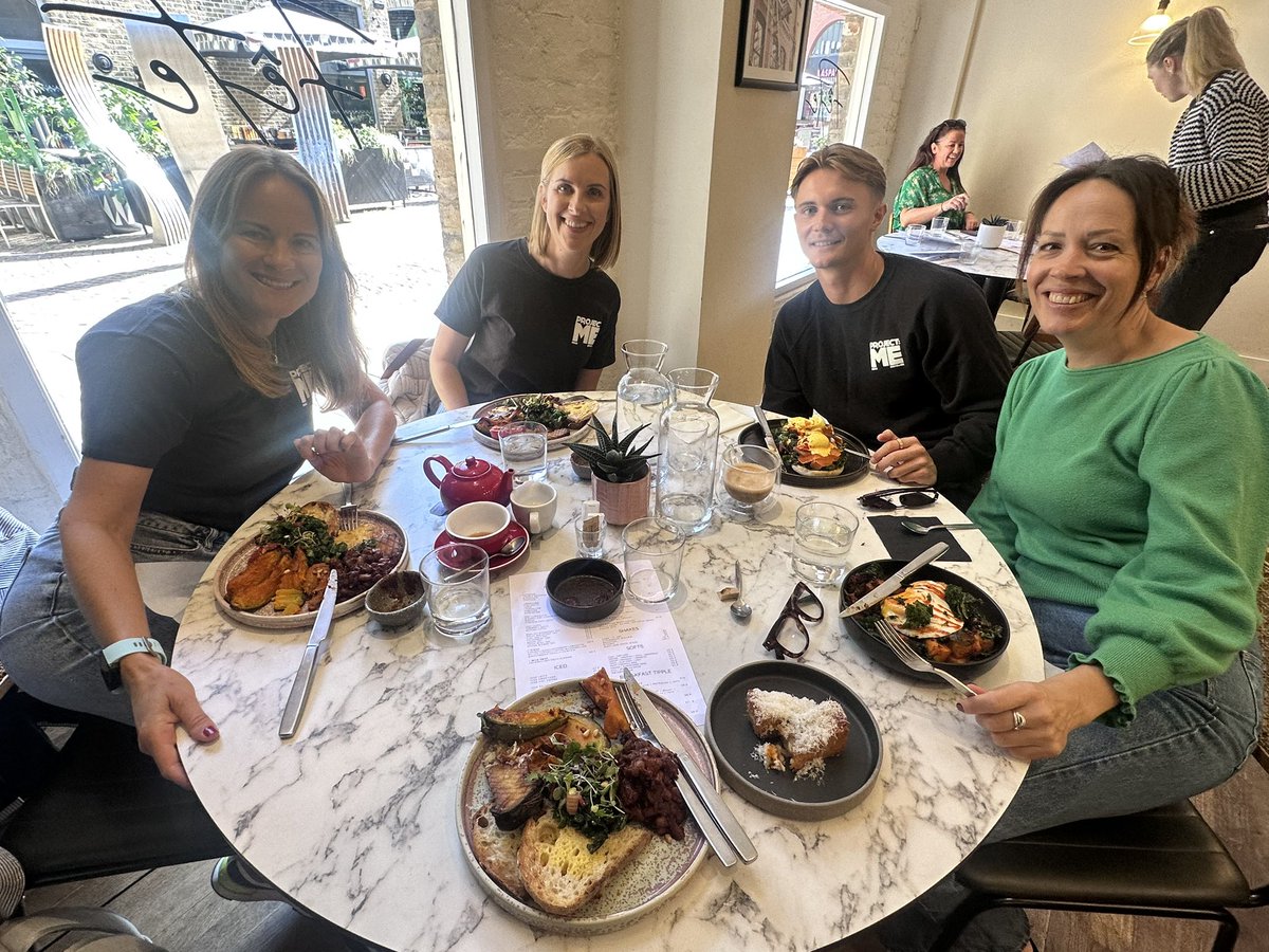 Staff Day for the Project:ME Team! A lovely breakfast at Fête followed by a team building meeting at Patch in Chelmsford. Planning our next big move!
