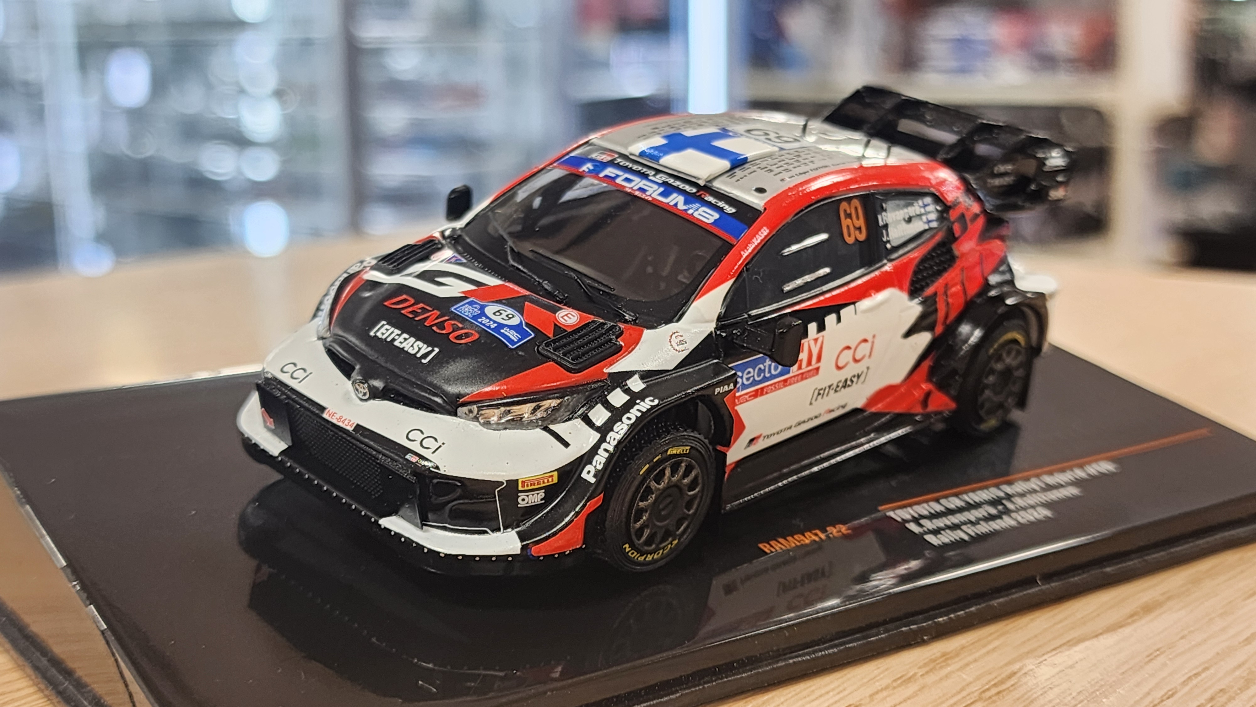 ixo（イクソ） 1/43 トヨタ GRヤリス Rally1 2024 ラリー