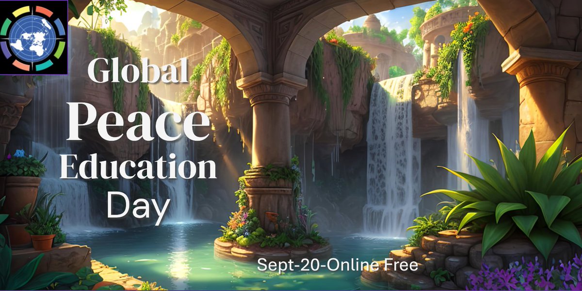 Cumbre Global de Educación para la Paz. Se ofrece una de nuestras mayores esperanzas de supervivencia colectiva. Inscripción gratuita por Zoom: luma.com/u255dzea #infpeace #GlobalPeaceEducationDay #GPENonline 20 de septiembre.