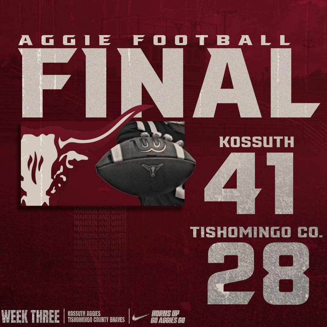 Kossuth High School Football (@aggiefootball25) on Twitter photo 