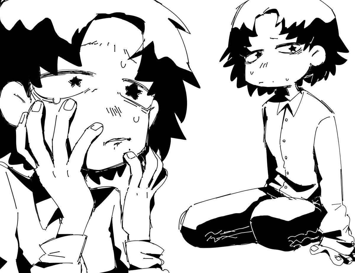 黒ベタ練習