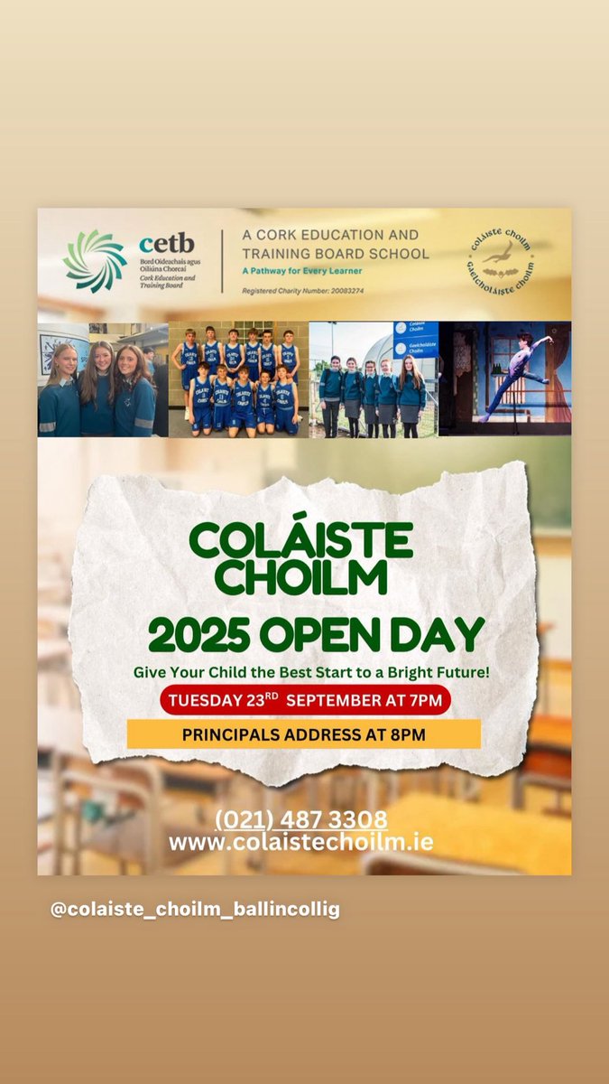 Coláiste Choilm (@colaistechoilm) on Twitter photo  Coláiste Choilm (@colaistechoilm) on Twitter photo