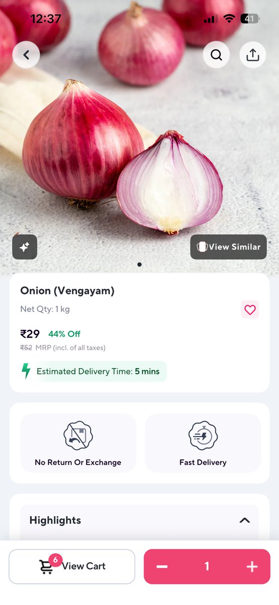 a_umarfarook's tweet photo. @ZeptoNow 
#morepriceforiphoneusers

Beware: More price for iPhone users

iPhone Onion 29 per kg
Android Onion 27 per kg https://t.co/voiZg2sOAs