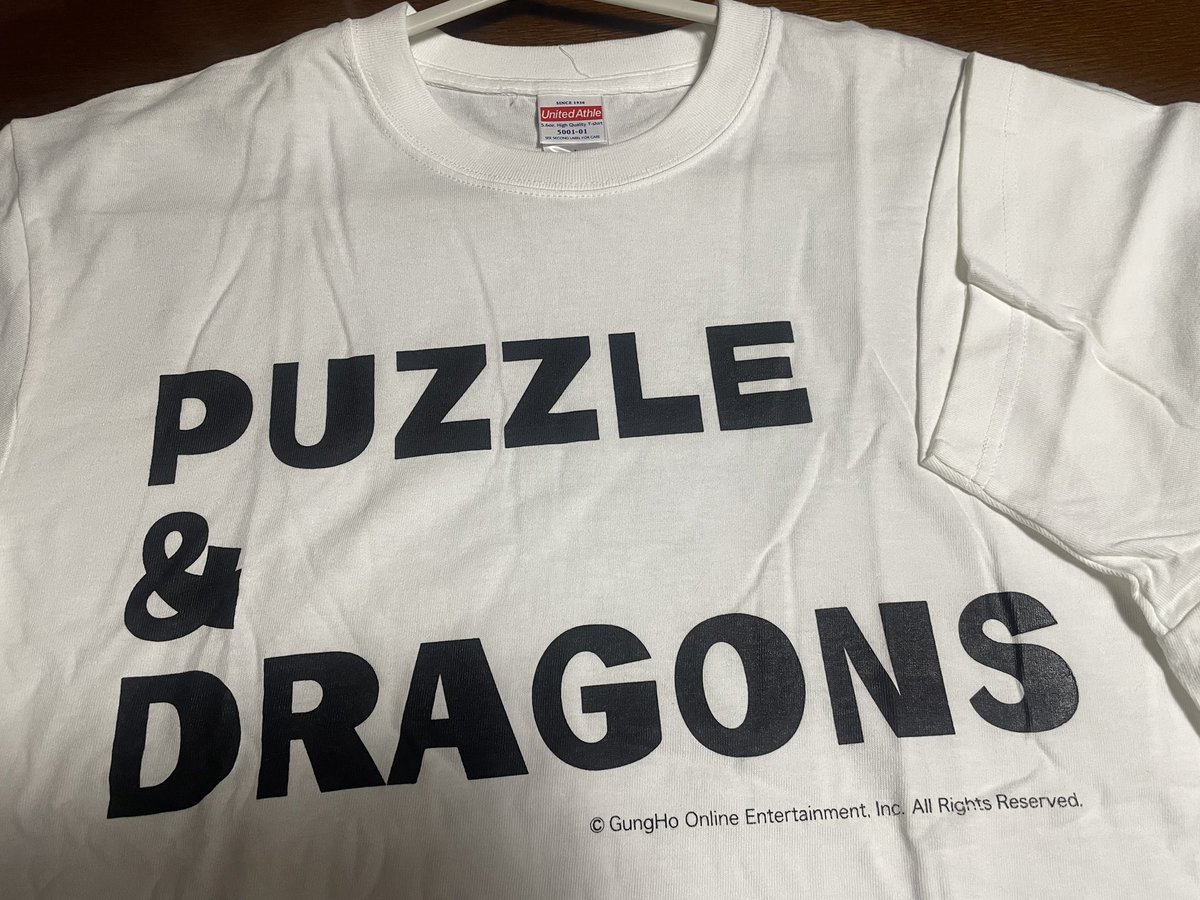 pad_frixum's tweet photo. tシャツもらえたの嬉しい https://t.co/pRph6OBslF