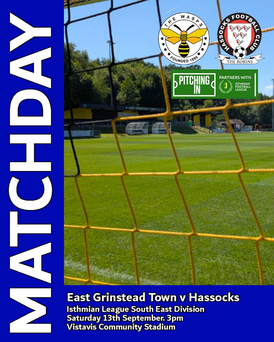 GAME DAY! Back on the road. Back to Isthmian League South East Division action. East Grinstead, here we come 🐦 #UTR
