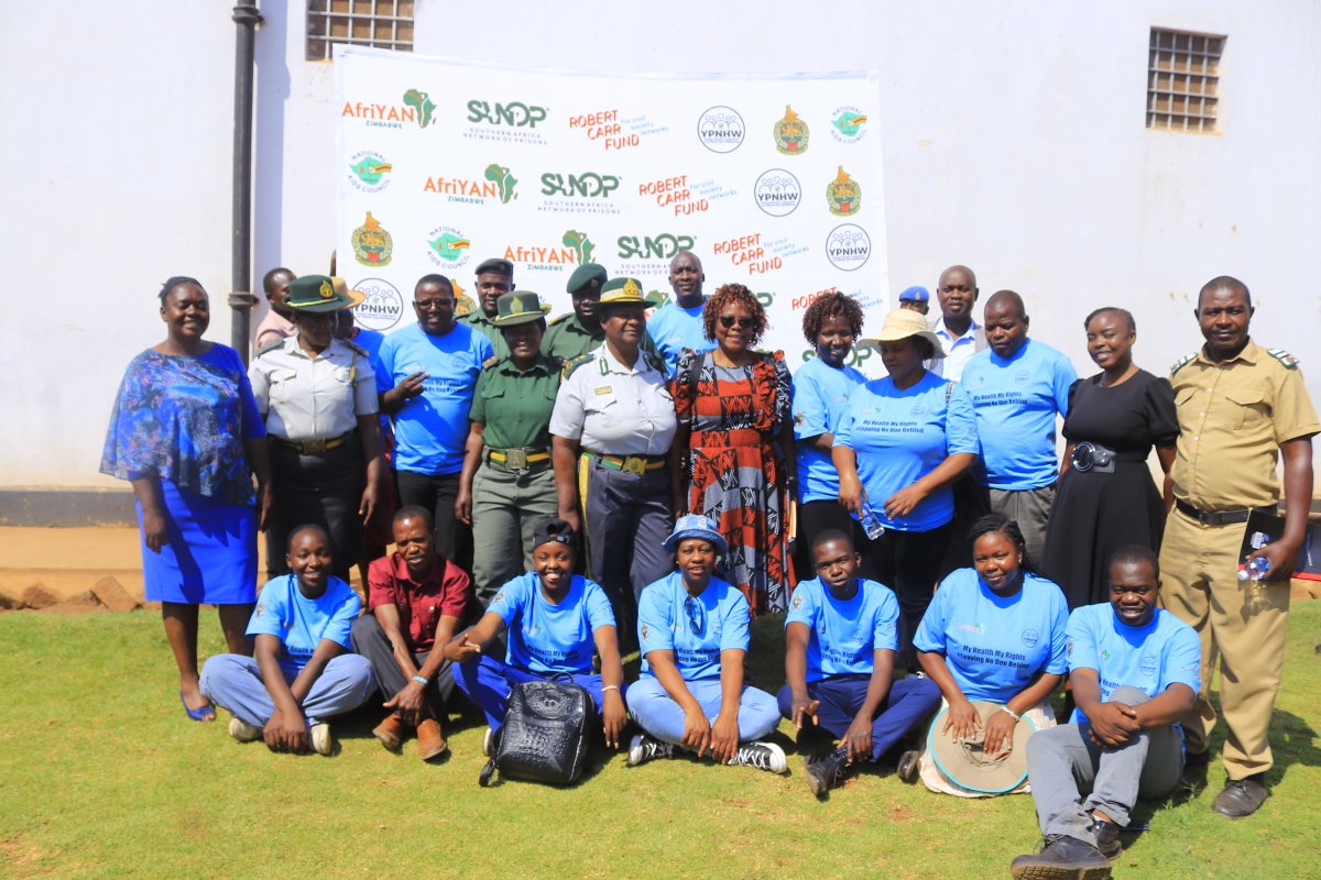 YPNZimbabwe's tweet photo. These voices must be heard. These needs must be met.
Young people in prisons deserve dignity, opportunity, and health.
Let’s #PutYoungPeopleFirst and #LeaveNoOneBehind in our advocacy and programming. https://t.co/7boZegKZHK