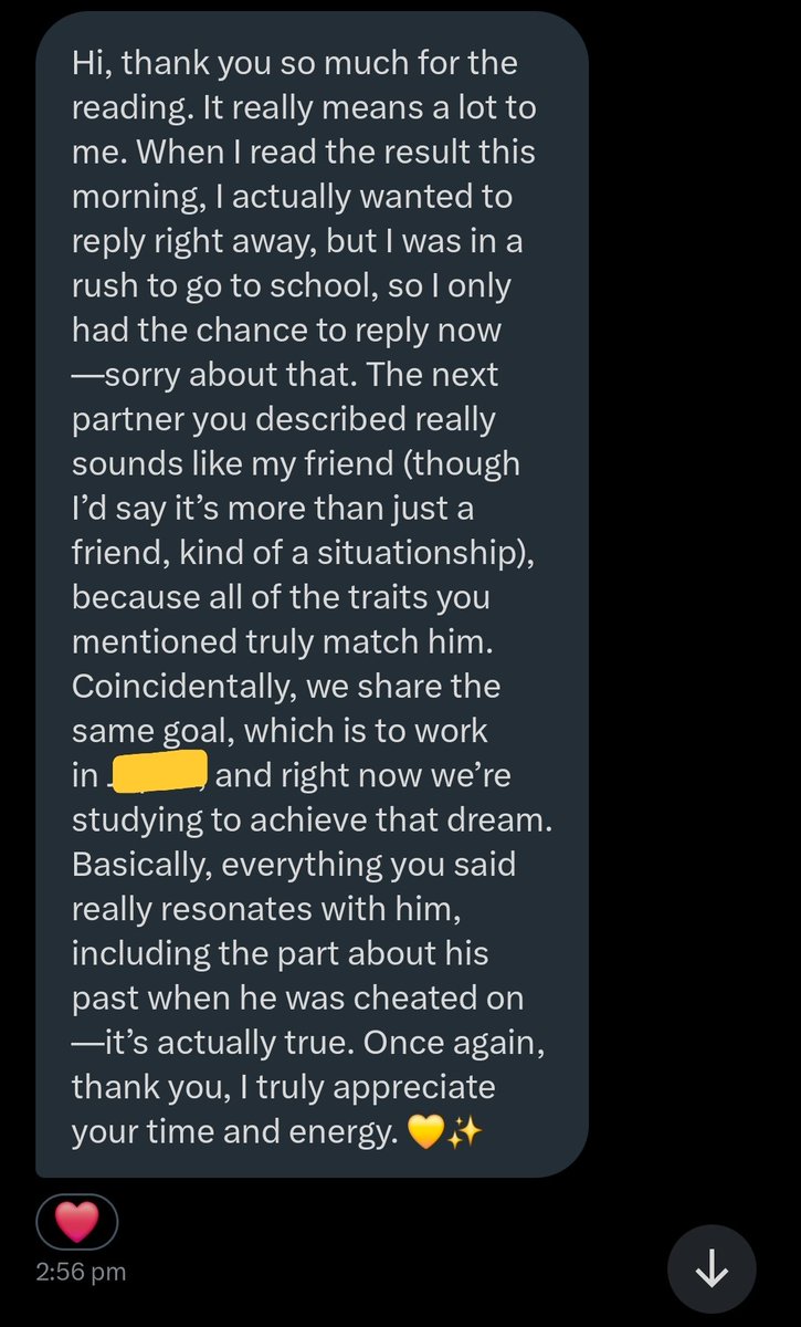 devatarot888's tweet image. a review from a free reading 🫶 thank you guys for the trust