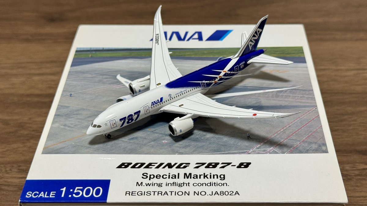 ANA 全日空商事｜Boeing787-8 JA802A NH20051｜鯖次郎 ANA