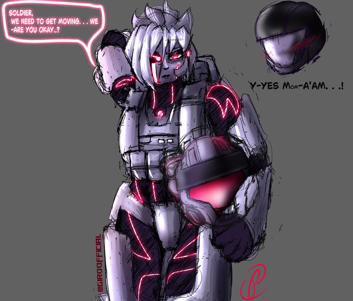 GirouetteVA (@giroofficial) on Twitter photo A mini comic with SPARTAN - 527 Elaine Ymil. . and an unnamed ODST. . . A mini comic with SPARTAN - 527 Elaine Ymil. . and an unnamed ODST. . .