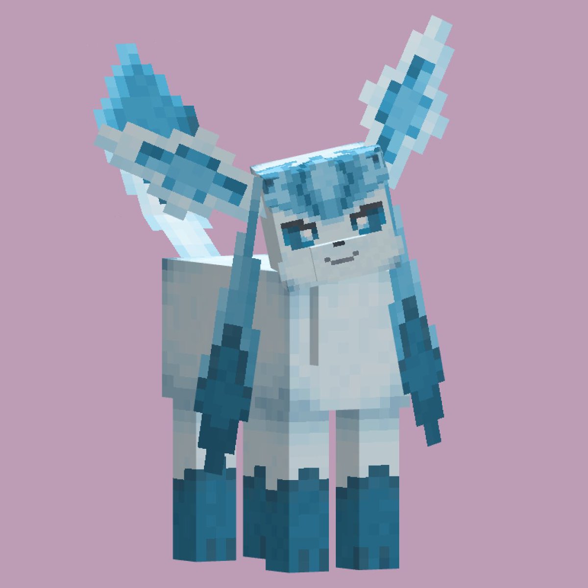 グレイシアちゃん
かわいくできました
#Minecraft #Blockbench