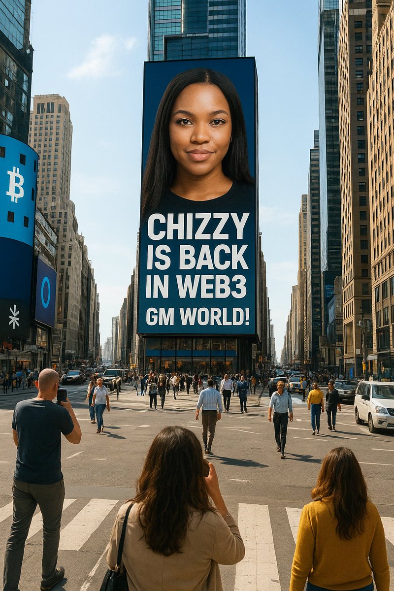 ☀️ GM Web3 FAMILY!
The wait is over… CHIZZY IS BACK IN WEB3 🚀🔥

It’s a new era, new energy, and I’m here to shake things up again.
Did you miss me? 😉✨