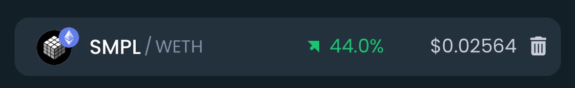 ChuckBrown28361's tweet image. $SMPL. #simpleai. Smplai.io
These are great 24 hour stats. Heading for 3m MC today.