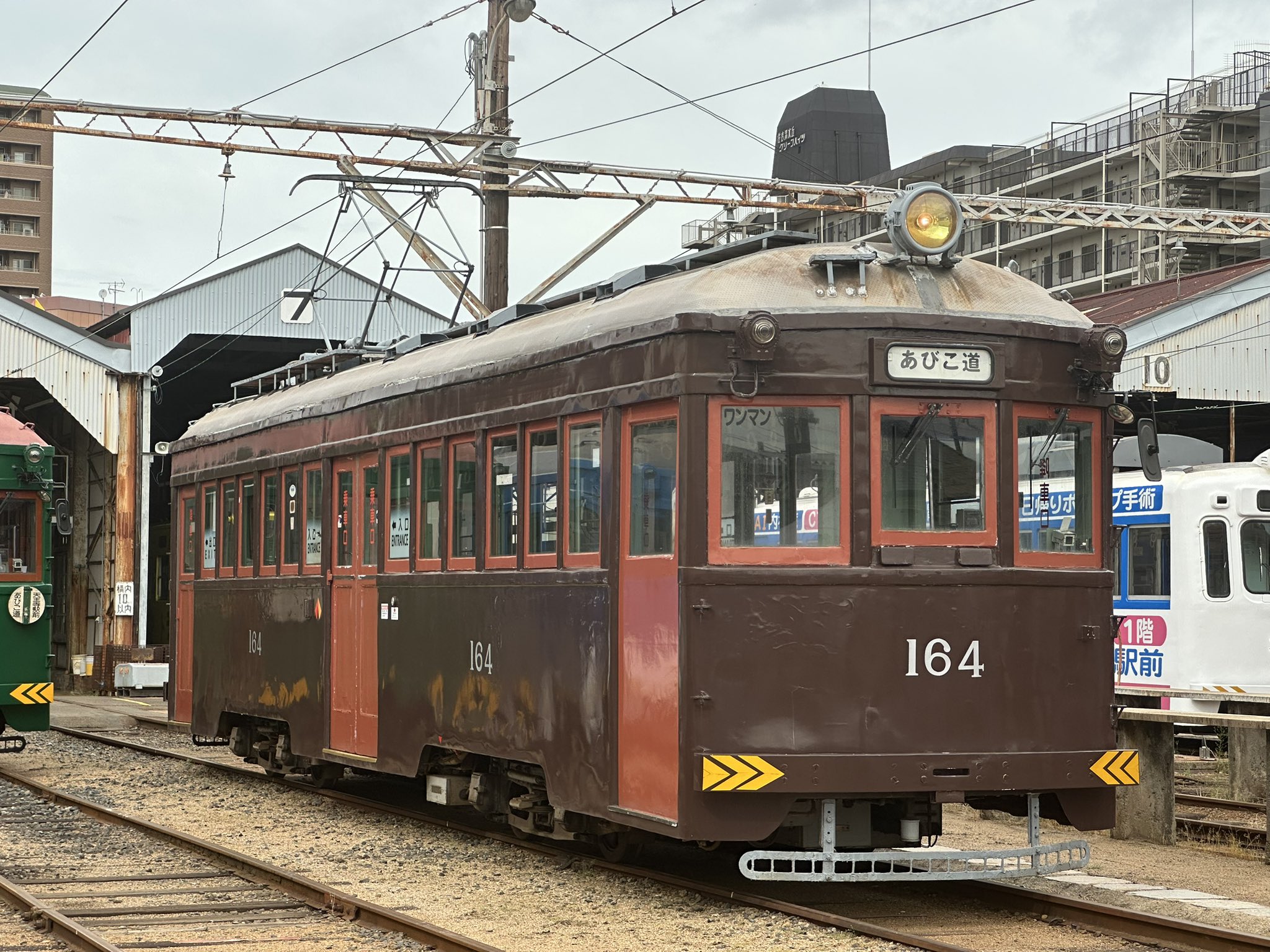 阪堺電車 側面用「ワンマンカー」サボ 阪堺電車 側面用「ワンマンカー」サボ 阪堺電車 側面用