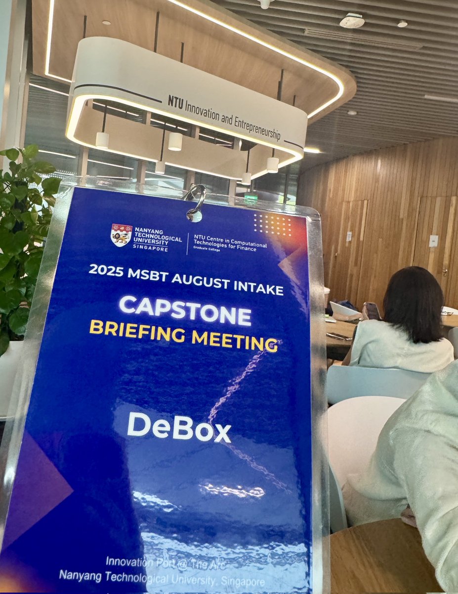 DeBox_Social's tweet photo. Excited to announce that DeBox is joining @NTUsg's Capstone program to dive deep into the future of blockchain and Decentralized Social! 

🚀 Let's innovate together on Web3 communities and beyond. https://t.co/XiZmRLZyZD