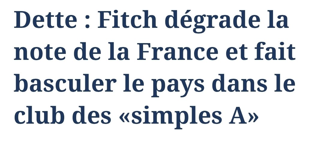 Azarktor's tweet image. Voila ce dont tout le monde devrait parler. A l'heure où la gauche nous propose des mesures d'attardés mentaux en economie et que la situation politique est bloquée, il y a urgence!
Il faut un budget base zero, repenser le modele, liberer le pays, baisser les impots. Vite.