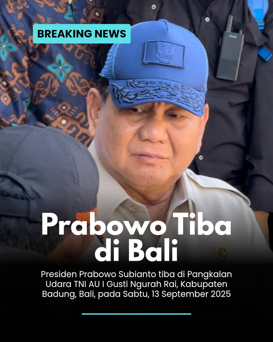 KerjaHasil_id's tweet image. Prabowo tiba di #bali usai kunjungan ke #qatar #uea, tinjau dampak banjir di #denpasar. #prabowo