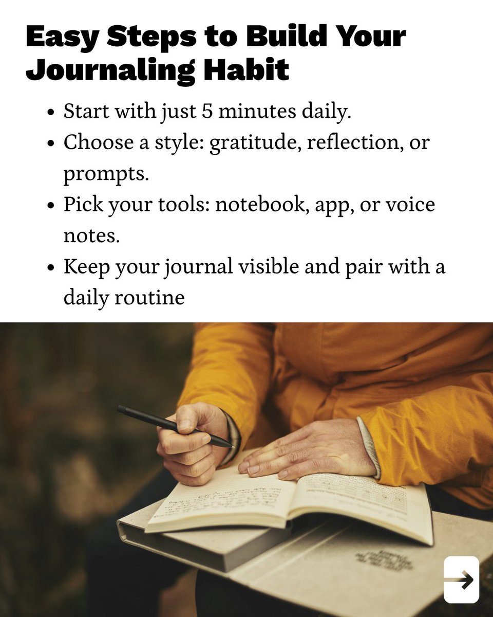 zinkmag's tweet image. September is the perfect month to start journaling—unlock clarity, reflect on growth, and embrace fresh beginnings. Start small, stay consistent, and watch your thoughts transform.

#JournalingHabit #SeptemberStart #MindfulLiving #Reflection #FallWellness #WriteYourStory