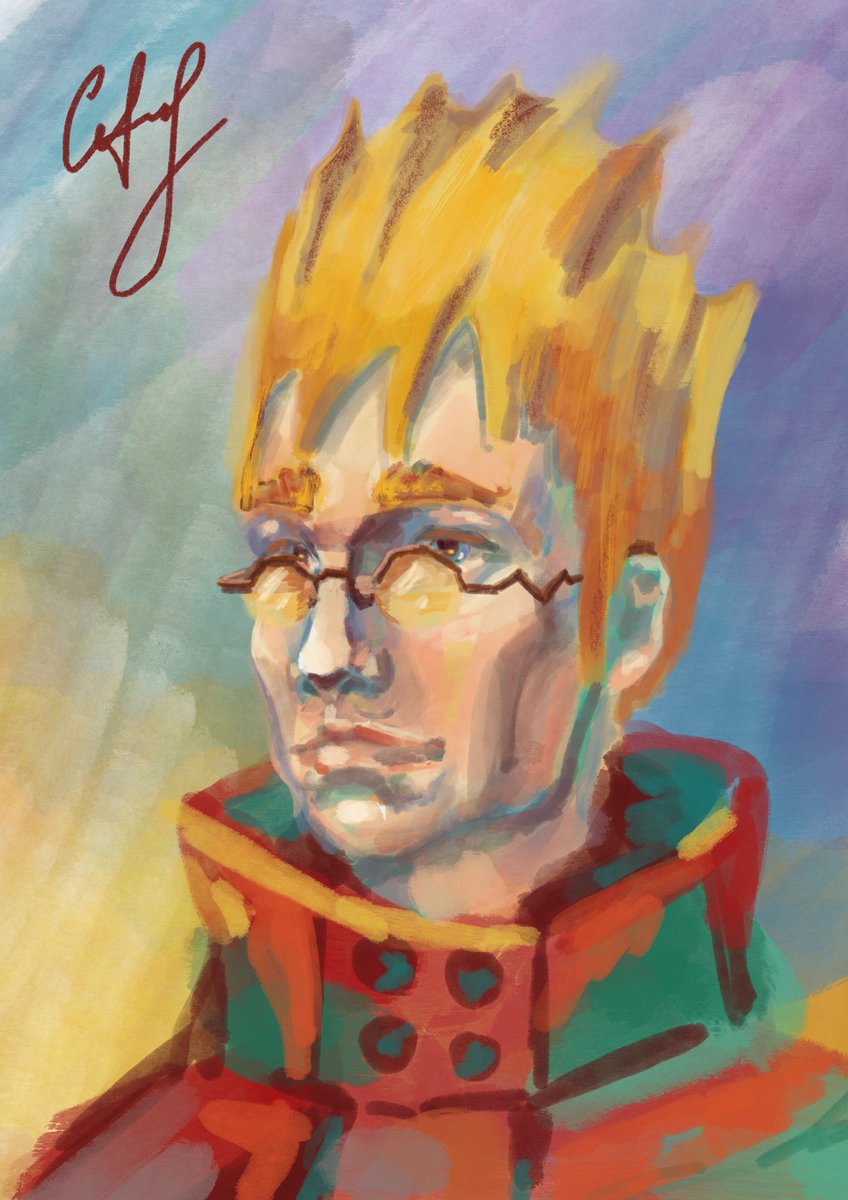 Vash with his glasses :)

#son_art
#vash #вэш
#trigun #триган
#art #арт