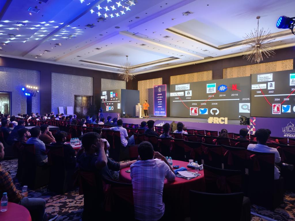 rubyconfindia's tweet image. Is the monolith really a problem? 

Chikahiro Tokoro takes the stage at #RCI25 to challenge what we think we know and bring new perspectives.

#RCI #Rubyconf #Rubyconfindia