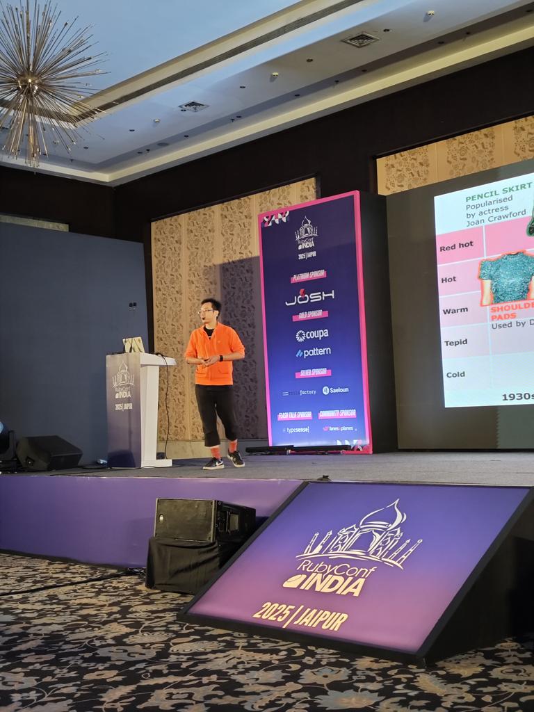 rubyconfindia's tweet image. Is the monolith really a problem? 

Chikahiro Tokoro takes the stage at #RCI25 to challenge what we think we know and bring new perspectives.

#RCI #Rubyconf #Rubyconfindia