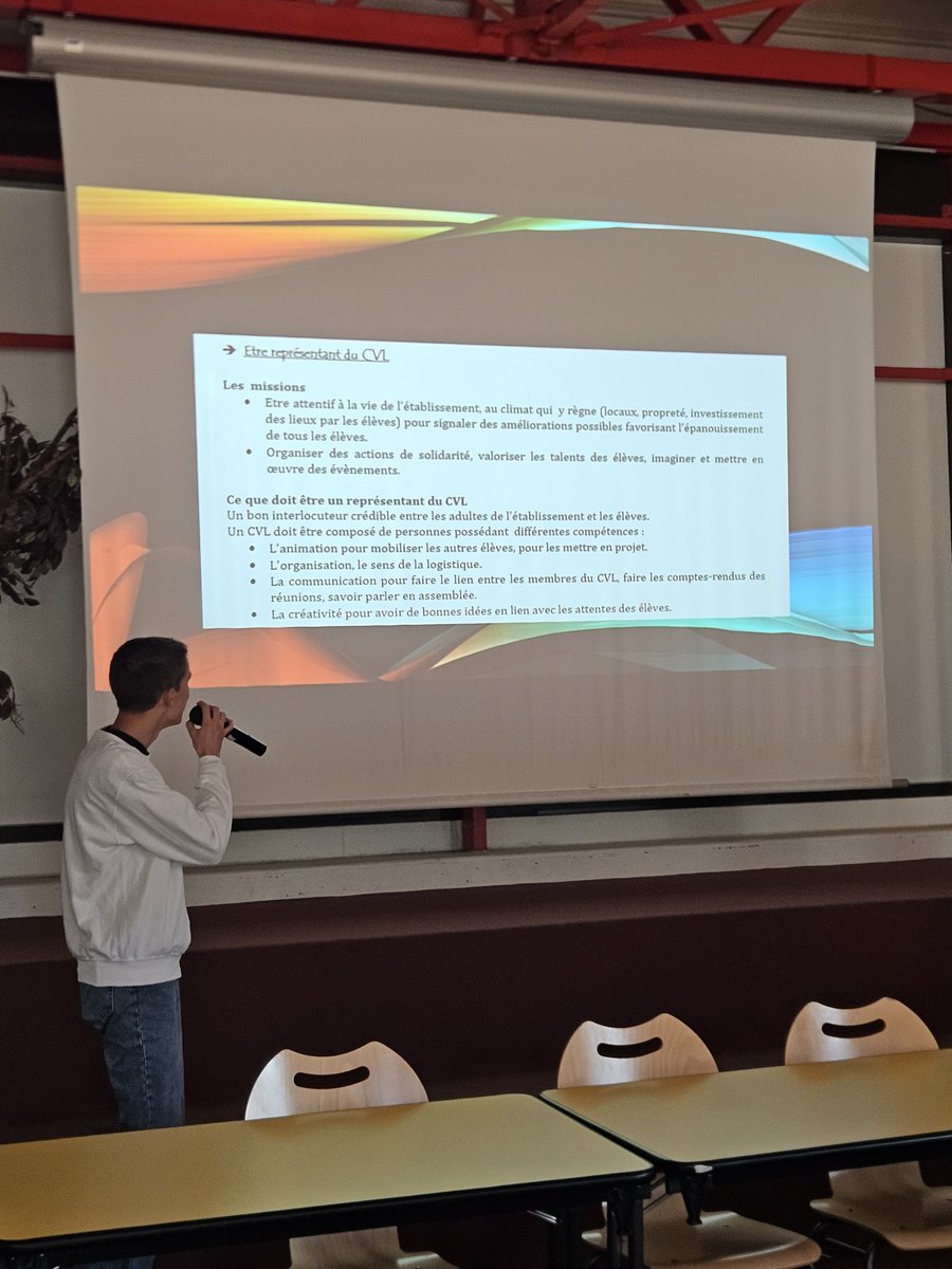 ChristVdbPro's tweet image. C’est parti 🎉 ! Le CVL lance officiellement la Semaine de l’engagement au lycée. @academielyon