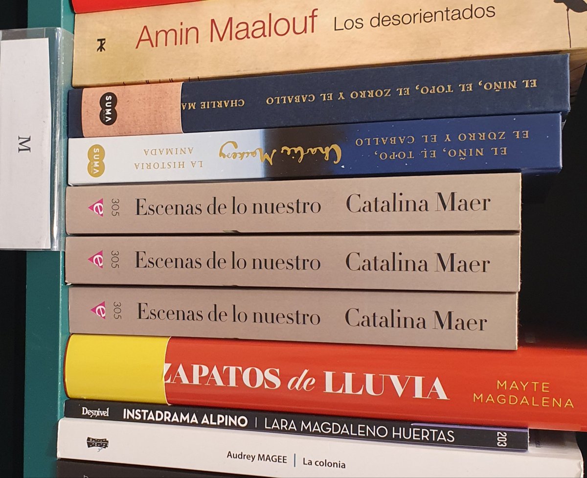 Queridas lectoras, #EscenasDeLoNuestro en librerías. Por la M de Maer. 🙂 ¿Me ayudáis a que se agote? 💕
#libros #comediaromántica