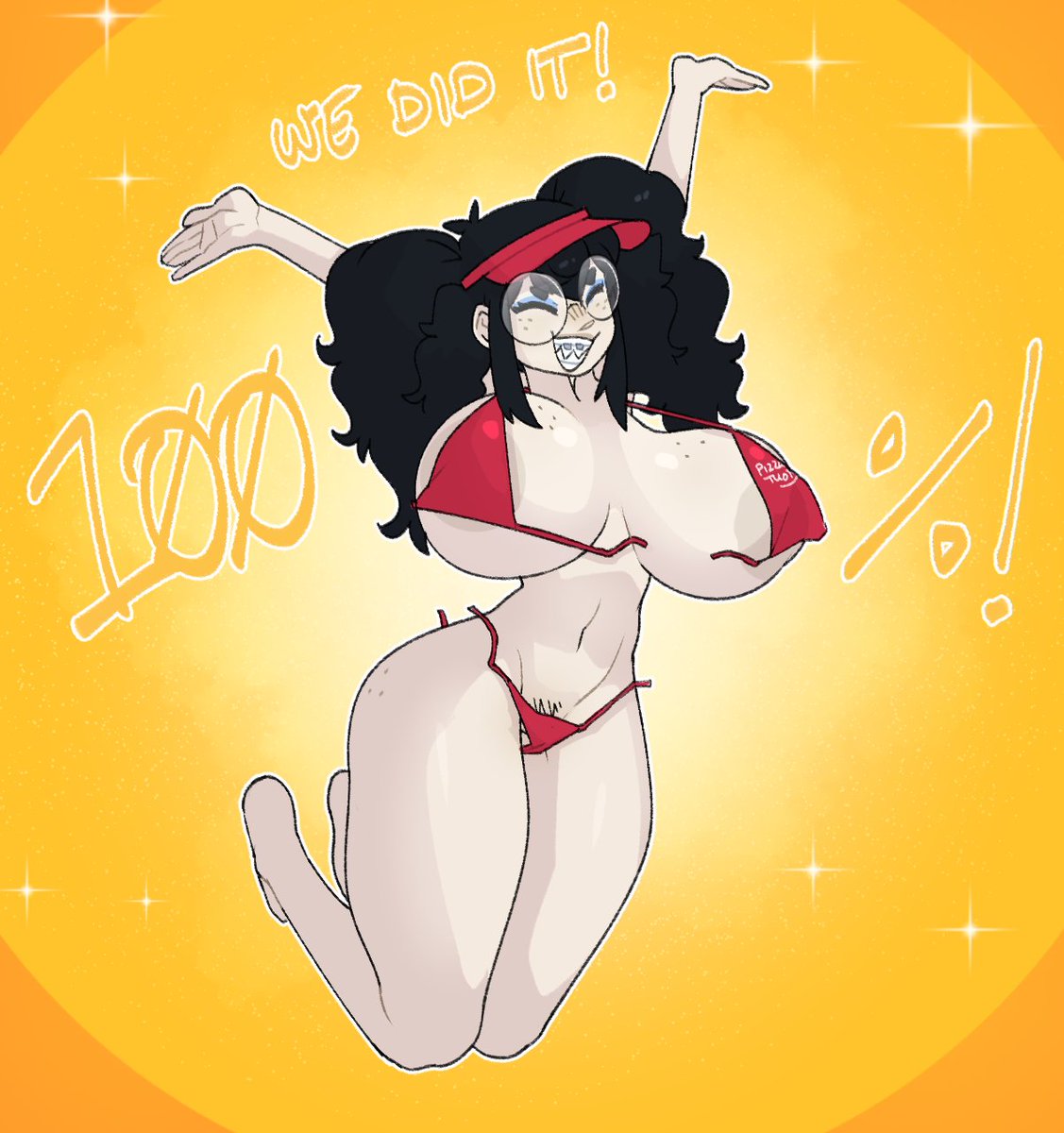 Thank you guys so much!! Together, we have brought Tips to life!!
There's definitely more to go, and I'll keep drawing for every milestone we make - but even so, I'm just really happy to spread Tips to the world!!!