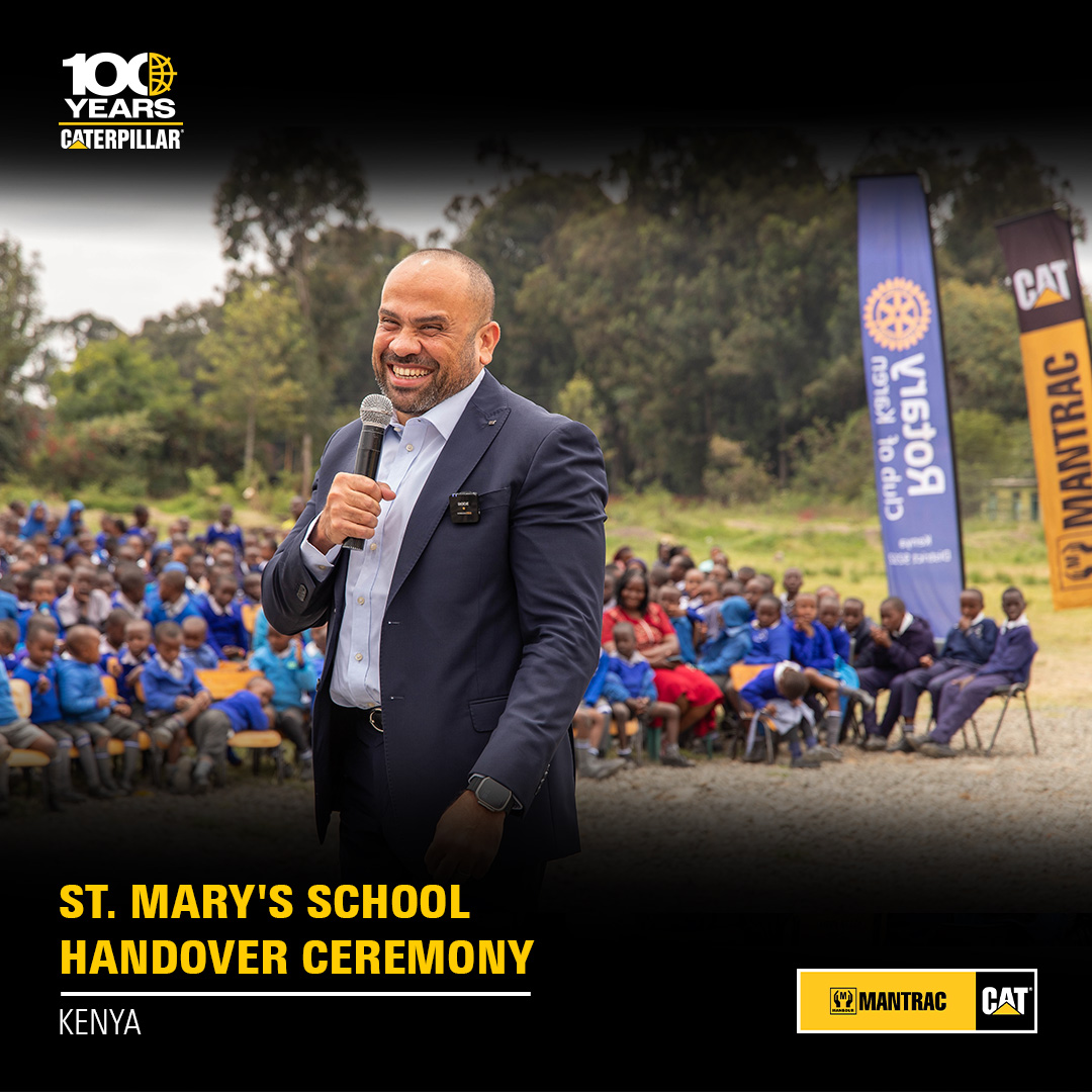 MantracKenyaLtd's tweet photo. In just six weeks, a promise became reality! 📷
On 23 July, Mantrac Kenya partnered with the Rotary Club of Karen to build a new classroom block for St. Mary’s Karen Primary & Junior School.

By 5 September, this vision turned into reality – four fully completed classrooms with desks were proudly handed over, providing a better learning environment for hundreds of children. 📷📷

This project reflects our belief that building people is as important as building machines. As Caterpillar marks 100 years globally and Rotary celebrates 100 years of service in Africa, we are proud to continue “Building Kenya one century at a time” through education and partnership.

📷 Special thanks to the Rotary Club of Karen, Oxford University Press for donating books, the Ministry of Education, and the St. Mary’s community for making this vision possible.

#MantracCares #BuildingKenya #RotaryClub #EducationForAll #Caterpillar100
