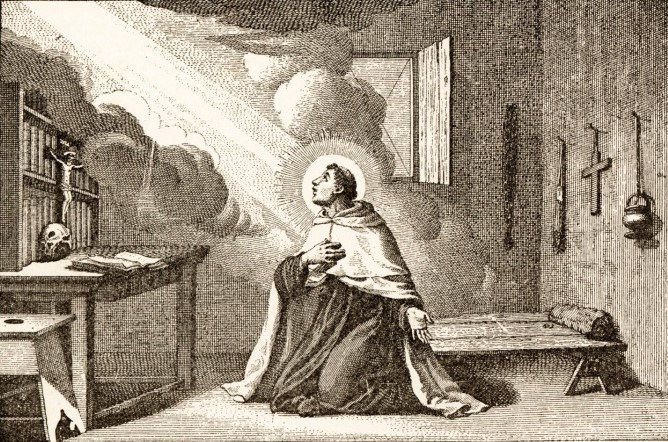 “See that you are not suddenly saddened by the adversities of this world, for you do not know the good they bring, being ordained in the judgments of God for the everlasting joy of the elect.”

— St. John of the Cross
