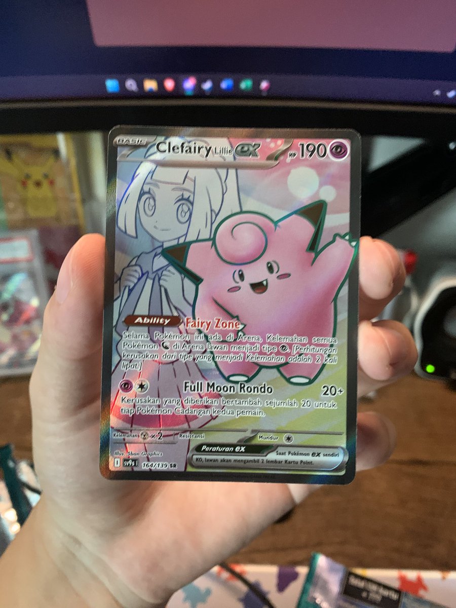 jo_lims's tweet photo. What a lucky month, udah dapet kartu yang dah digrading kedua kalinya (akun kedua dapet 3 pack), ehhhh dapet top hit juga, what a bless 

#pokemon #dealdulu #blessedthismonth https://t.co/IQFnnGXyyf