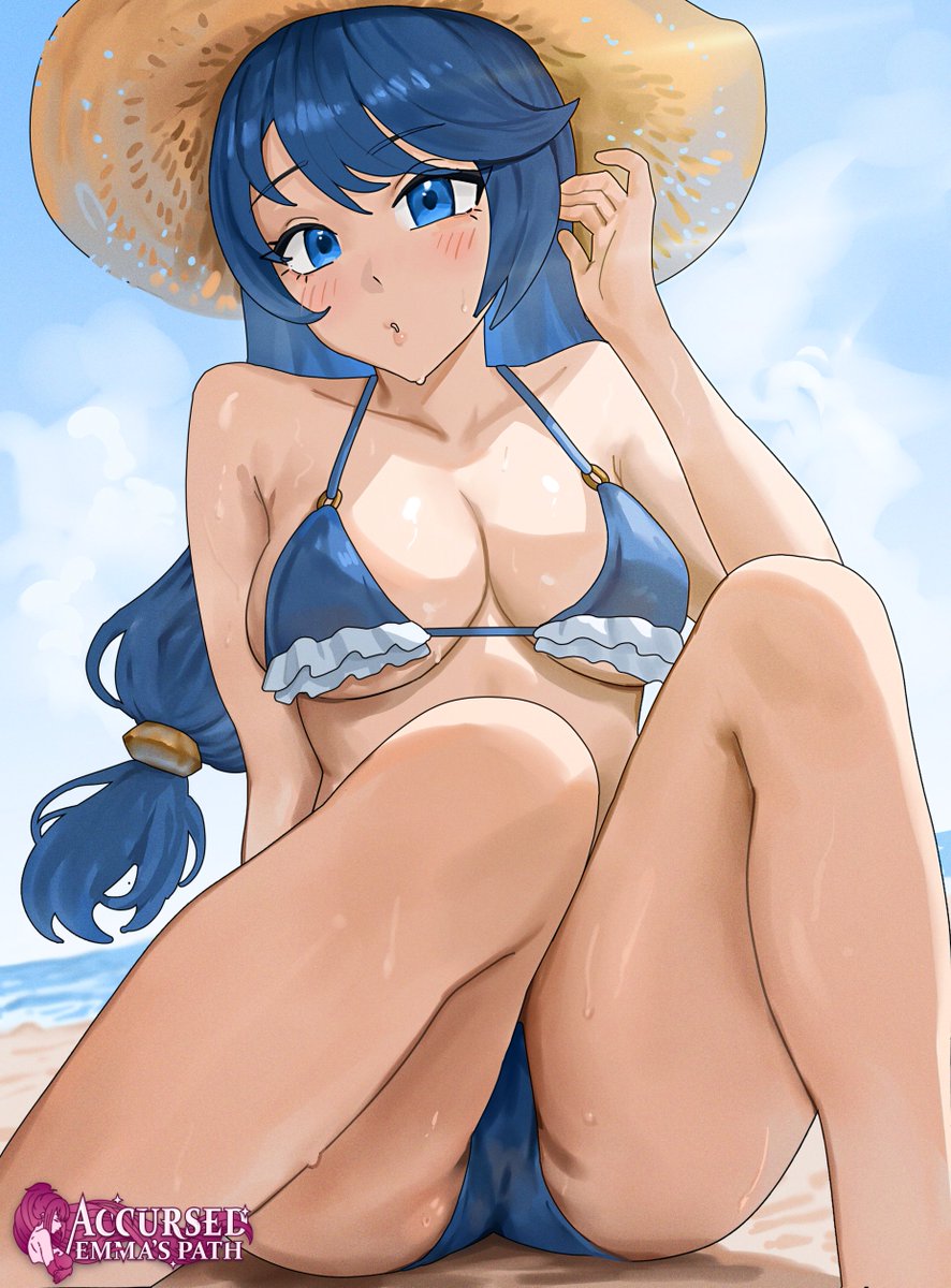 Now it's time for the Potion Witch Sophie to have some fun in the sun! 😎
You brought the sunscreen, right?

Pinup by <a href="/noras05/">Noras 🔞</a>