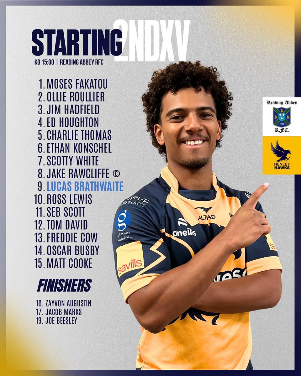 Both Mens teams are on the road for round 2 this week! 🚌🦅💙💛<a href="/BarnesRugby/">Barnes Rugby Club</a> &amp; <a href="/AbbeyRFC1stXV/">Abbey RFC 1st XV</a> #GTH