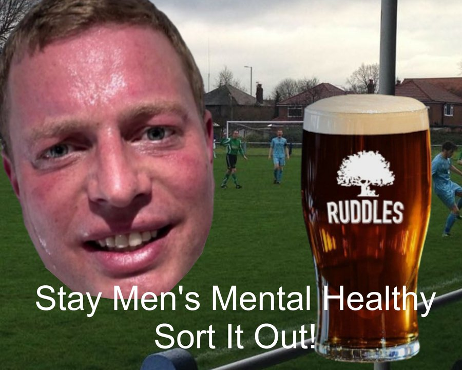 We're all grieving the American evangelical Charlie Kirk, so let's just stop and think about our #MensMentalHealth when watching The Ruddles Cup this weekend, yeah? Ask your mates if they're doing okay, if they fancy a Ruddles.