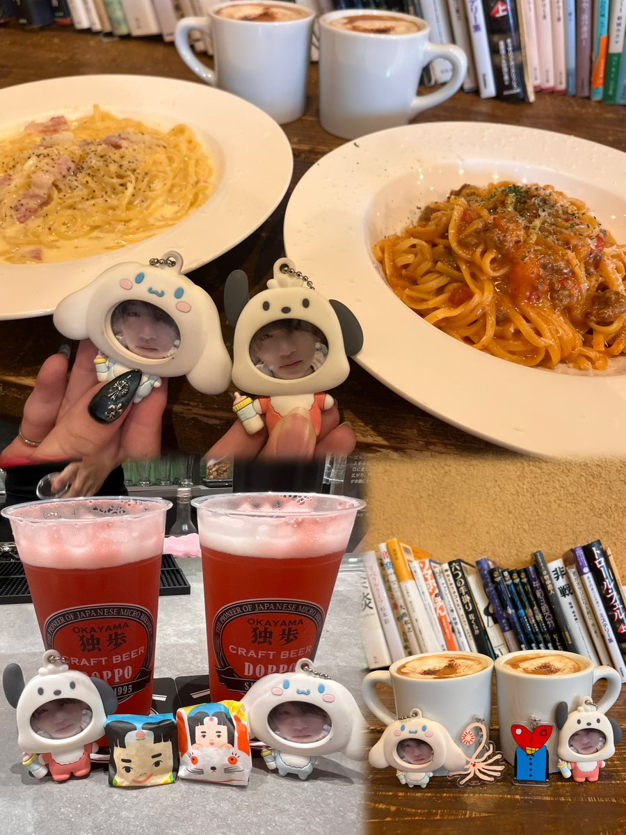 本日の腹ごしらえ in 岡山🍑🩵