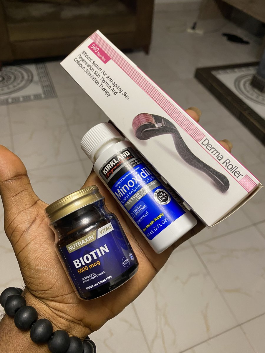 After buying these 3 I’ll direct you on how it will help fix your hairline or beard

Dm/call/WhatsApp/iMessage : 0249088488